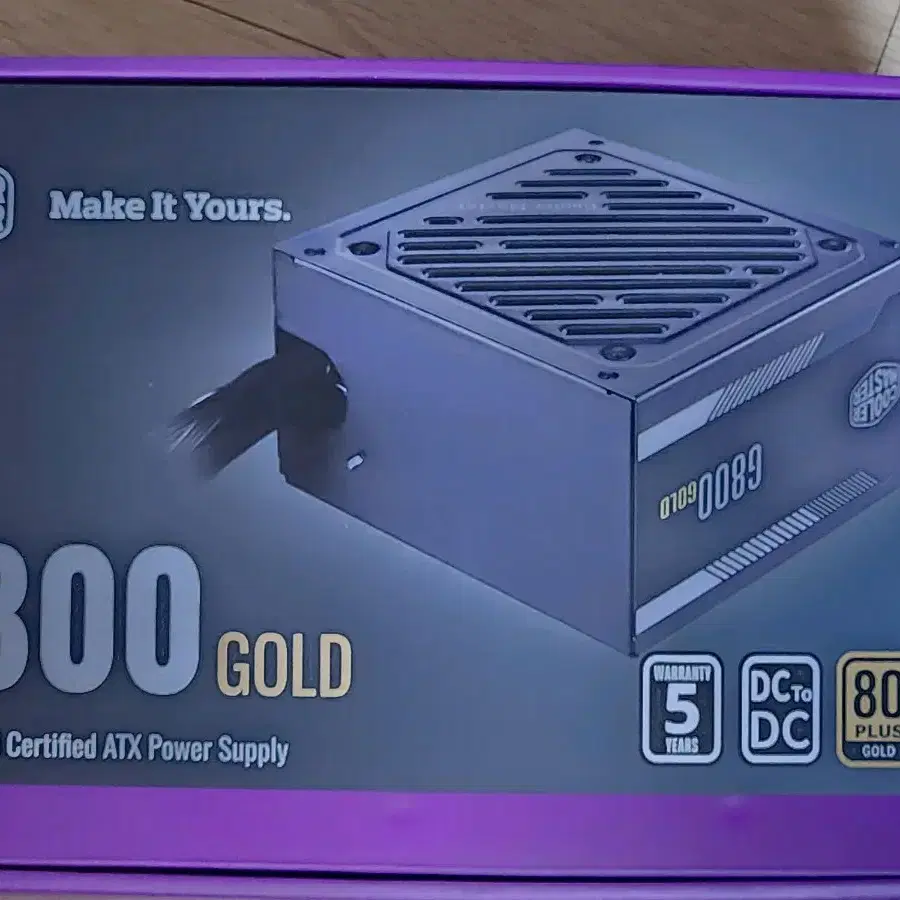 쿨러마스터 G800 gold plus파워 800w