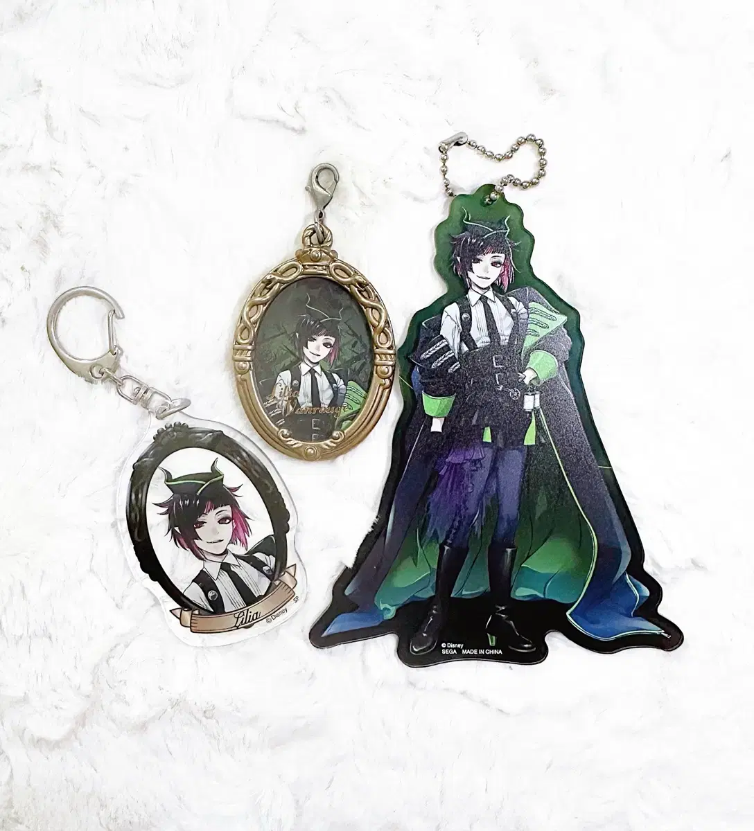 Twisted Lilia dorm keyring