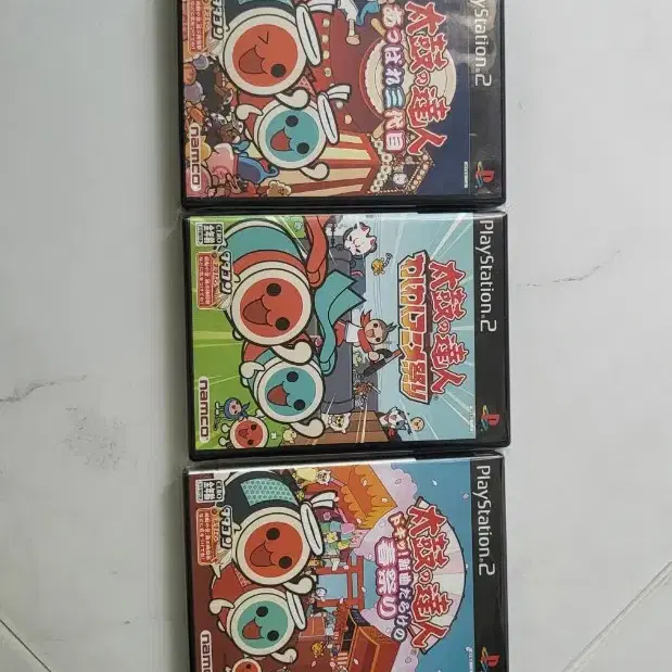 PS2 태고의 달인 CD 5종류+타타콘 북컨트롤러