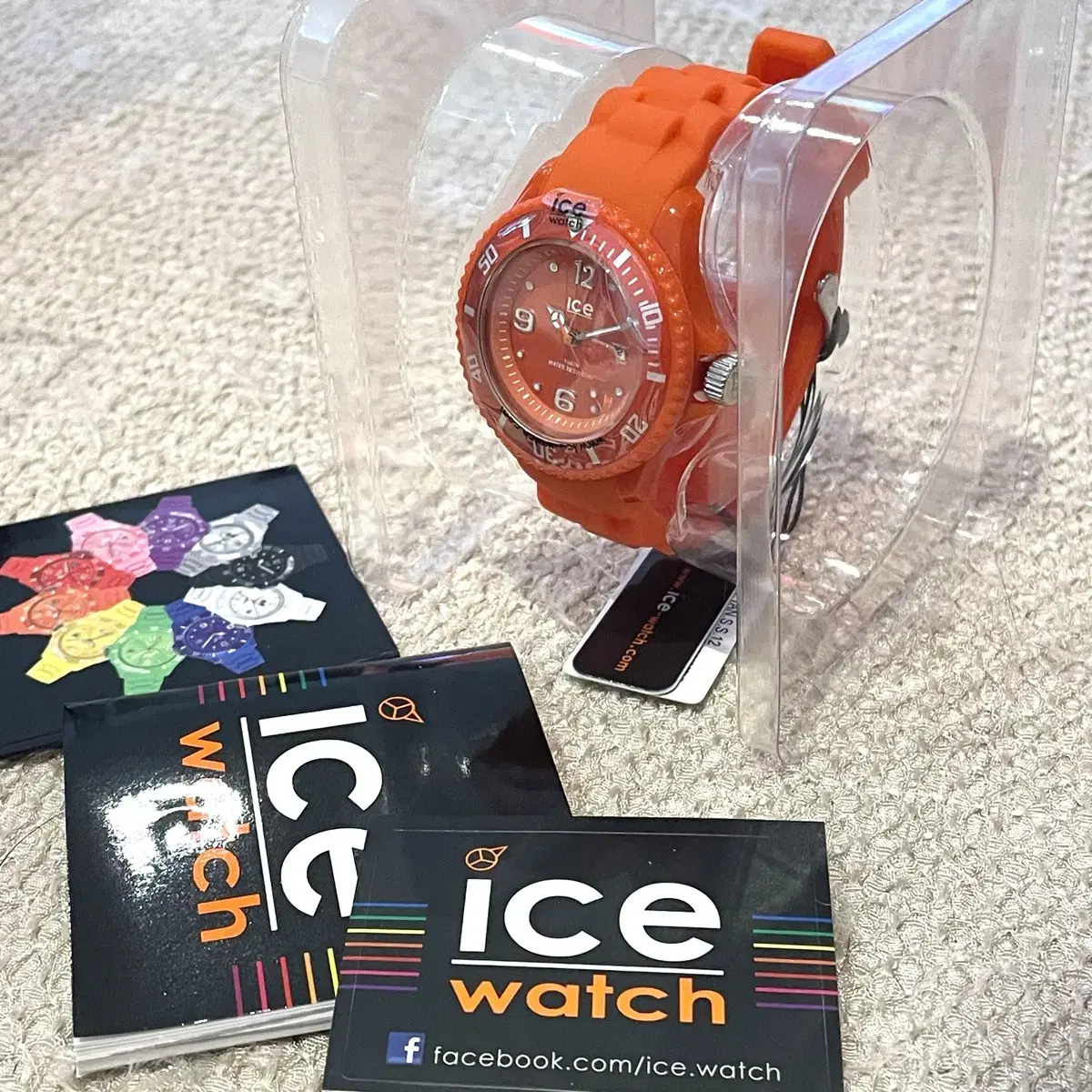 [새제품] 아이스워치 ICE-WATCH 섀도우오렌지 36mm