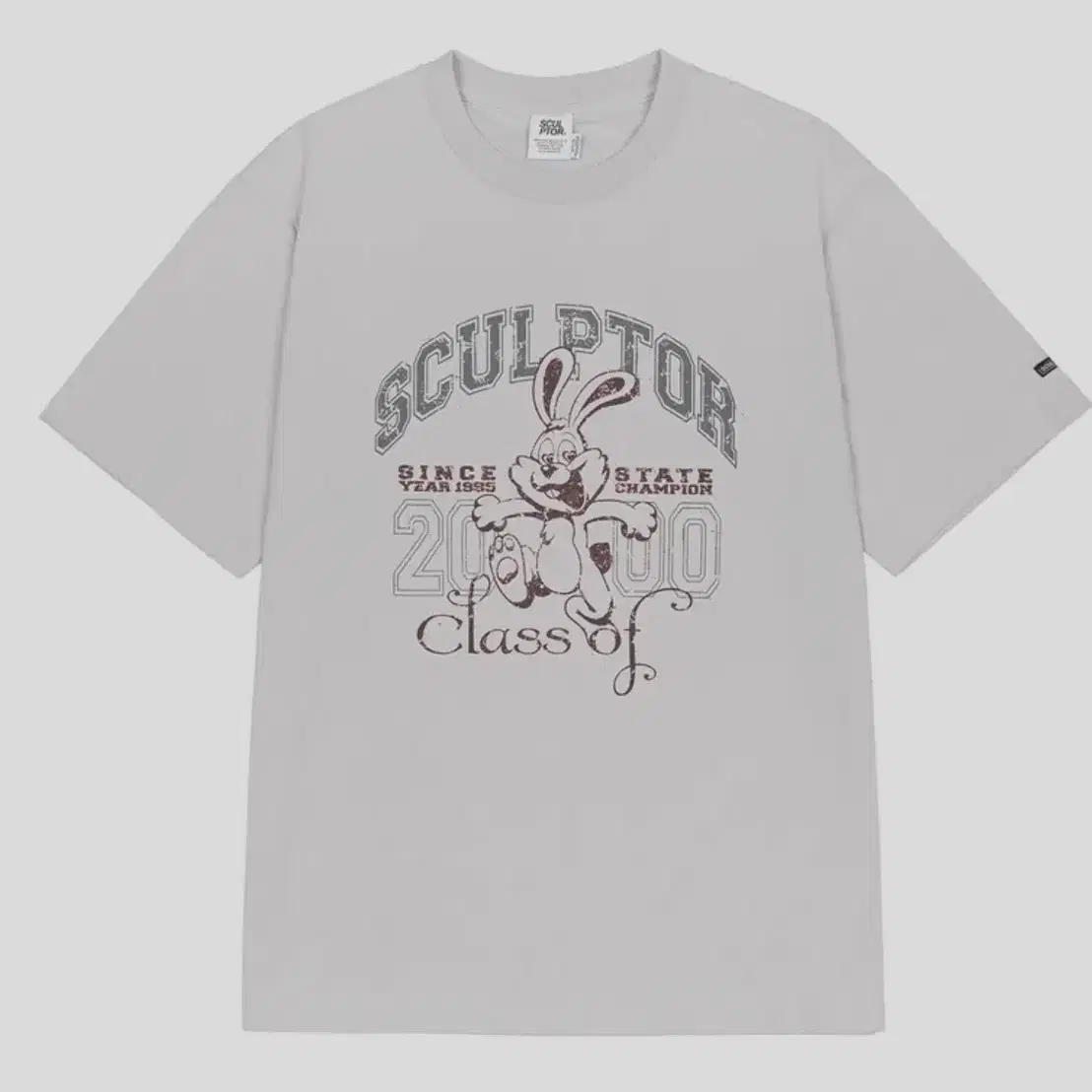 스컬프터 Mascot Varsity Tee Gray