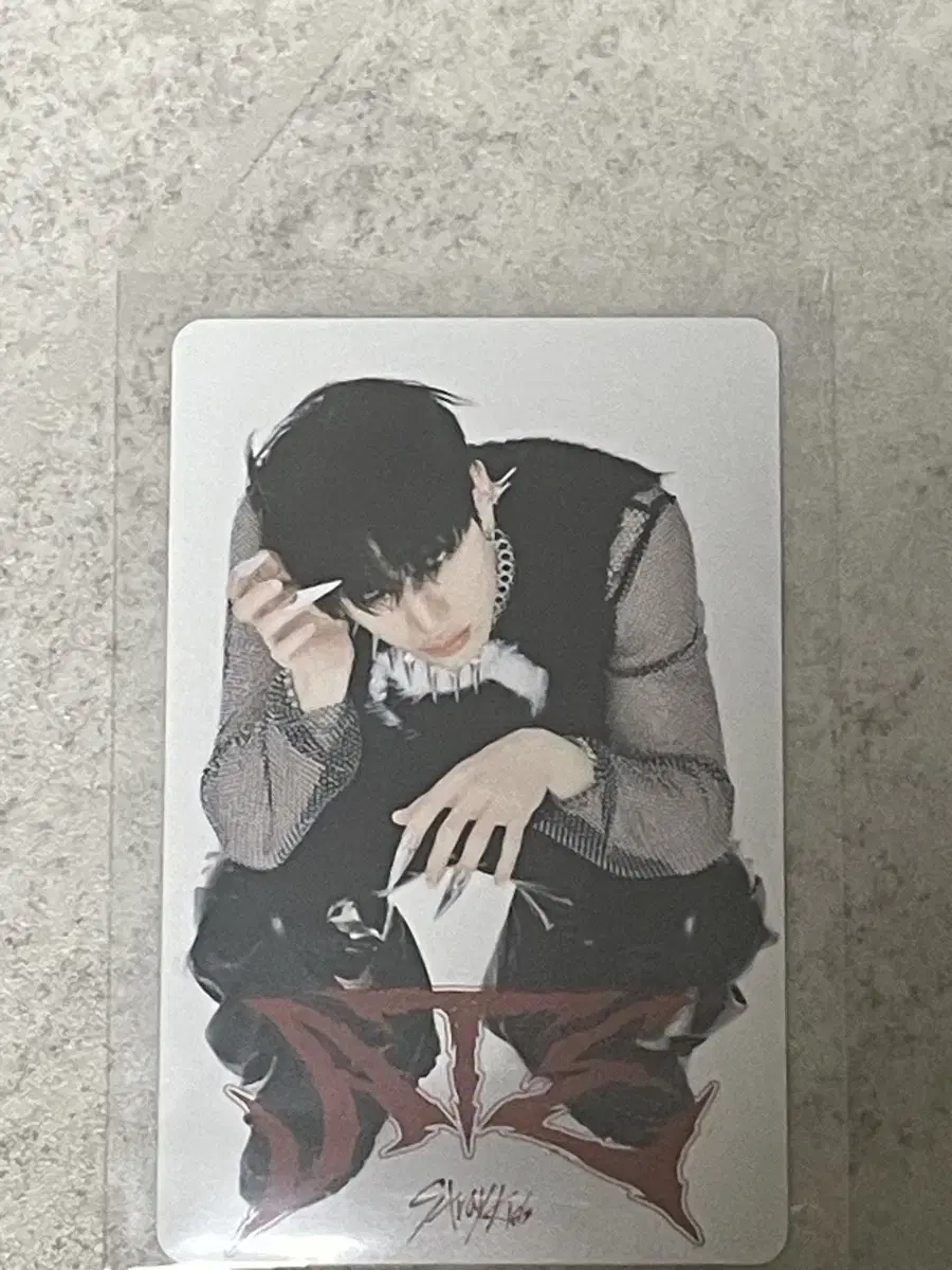 ATE skz bang chan Official Photocard