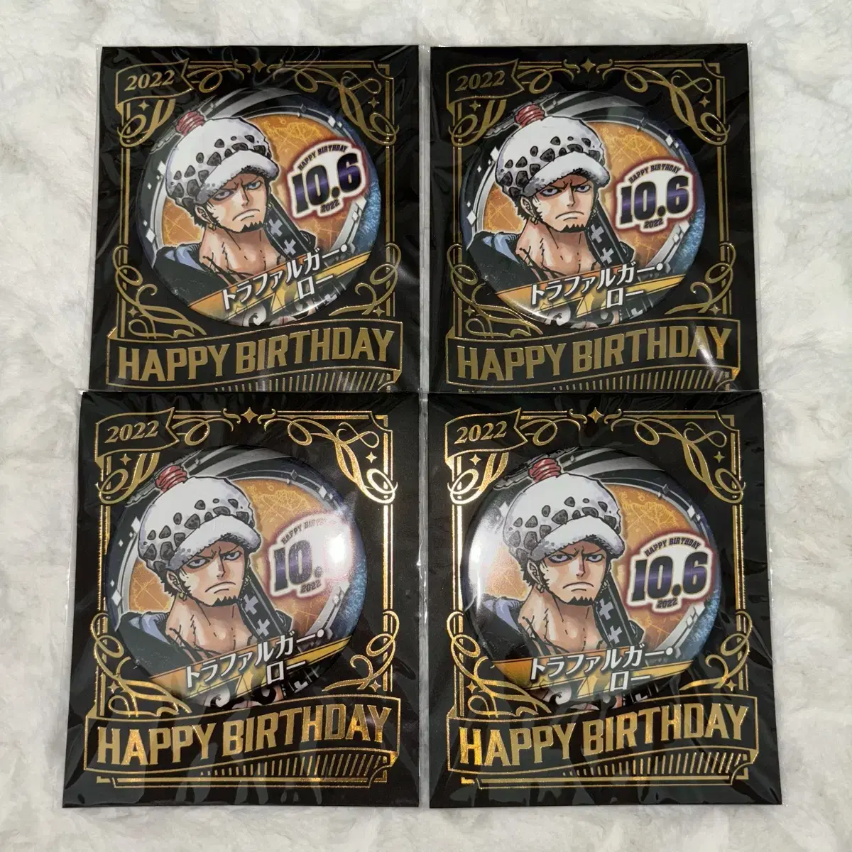 ONEPIECE Trafalgar Row 2022 birthday Canbadge sell wts Figure Jump Shop Exclusive