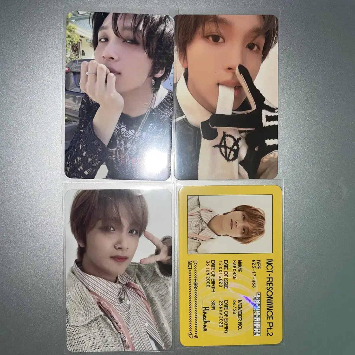 nct haechan photocard wts ittije candy resonance departure haechan