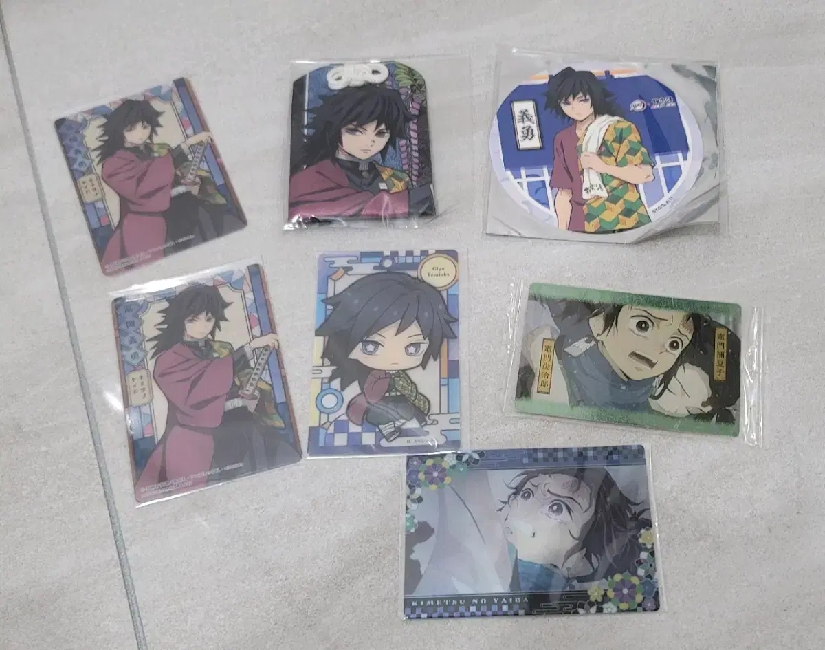 Demon Slayer Tomioka Ki Yu Goods Set