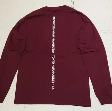 KITH 키스 로고 프린트 긴팔 티셔츠, 미국제