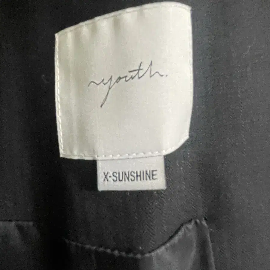 Youth 유스 oversized double breasted coat