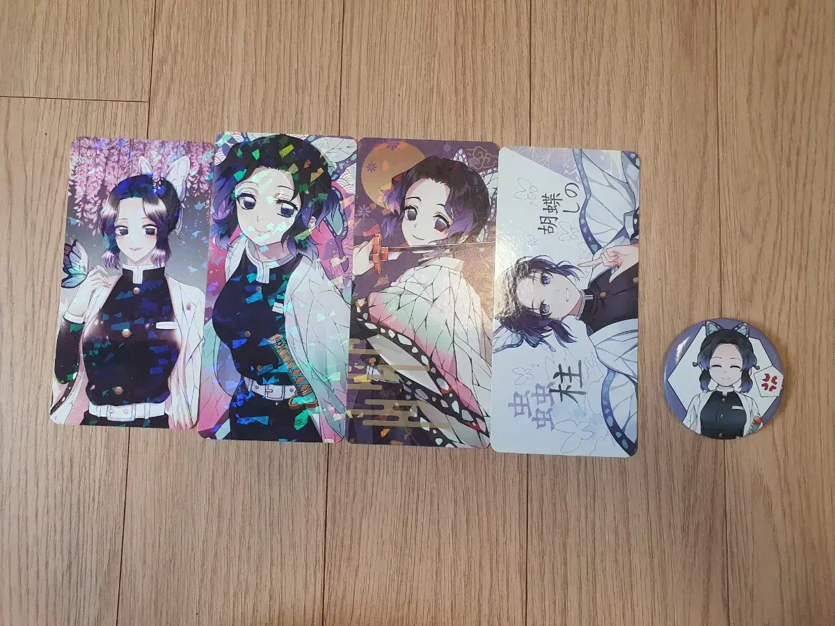 Kikkal Shinobu kard & Badges unofficial goods wts Disposition