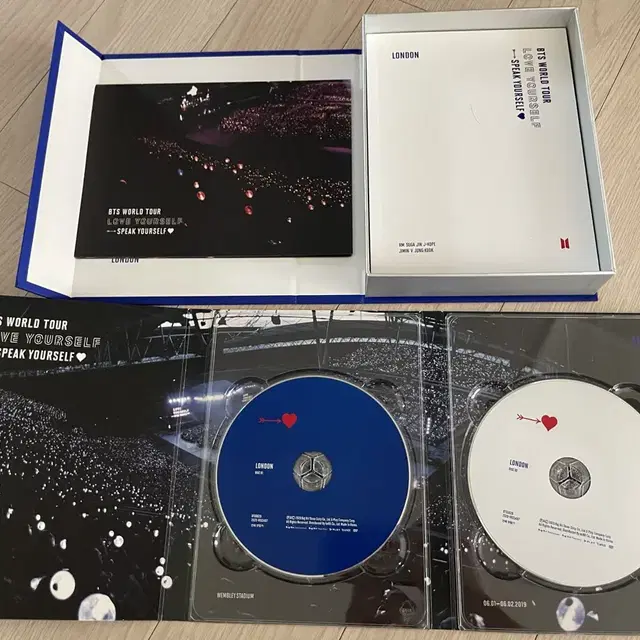 BTS 스픽콘 런던 dvd