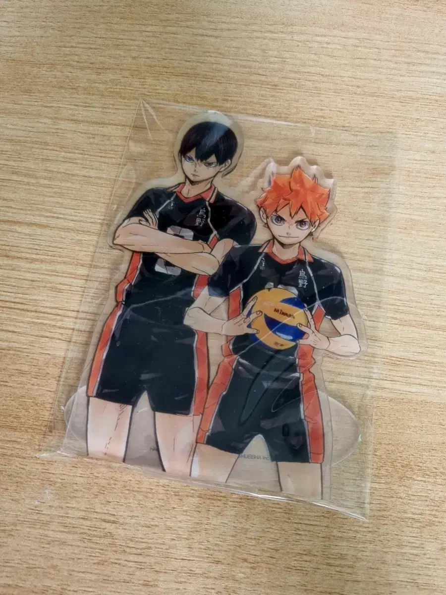 Haikyuu Illustration Book pre-order benefit acrylic stand