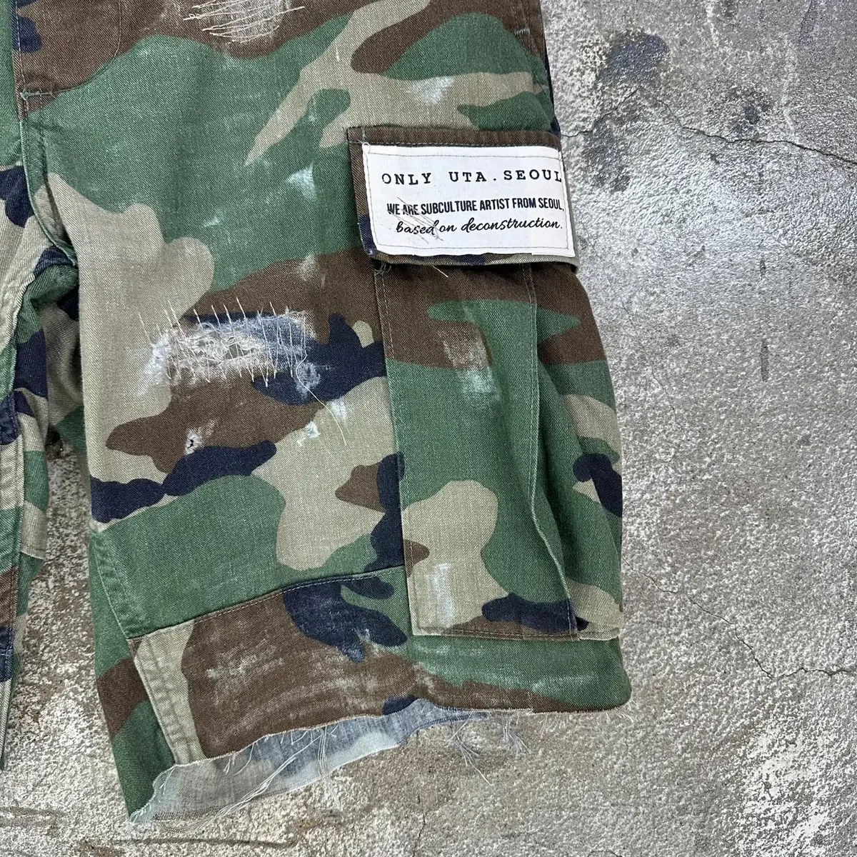 UTA NUDEOGI MILITARY SHORTS