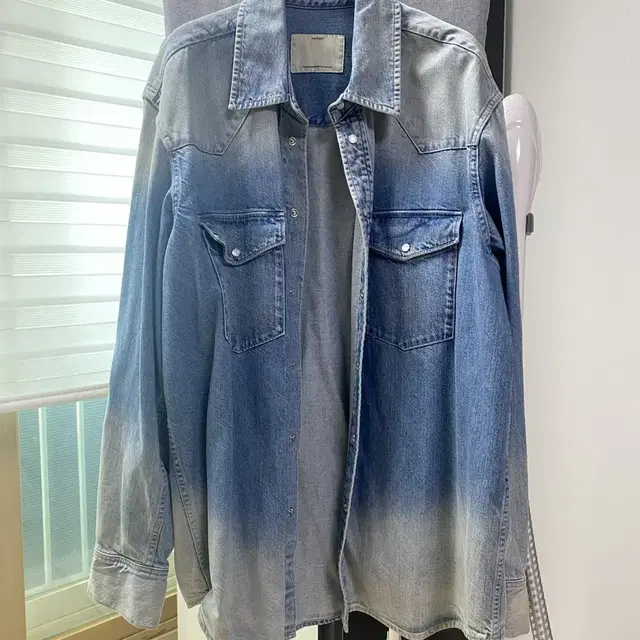 포터리 light denim shirts(light blue) 2사이즈