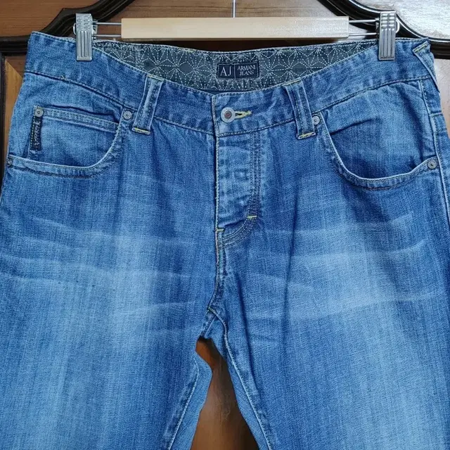 알마니 ARMANI JEANS 청바지 32,33 컴포트 슬림핏 데님