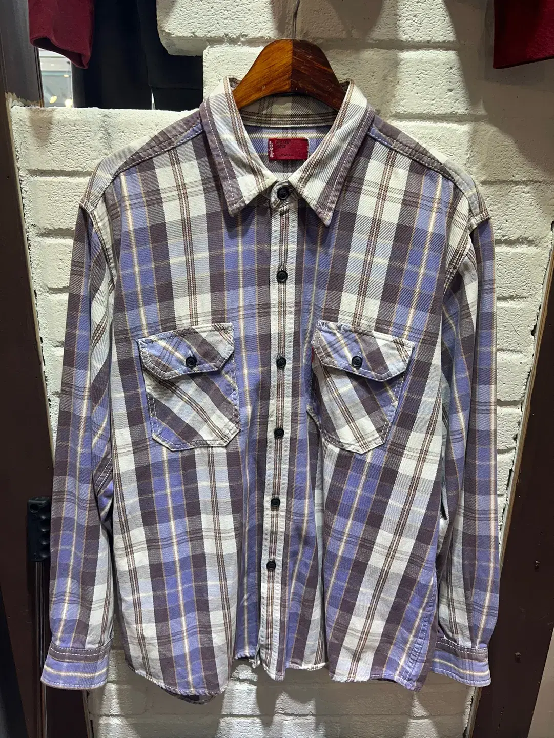 [TAPPO] Levi's Japan Red Tab Check Flannel Shirt