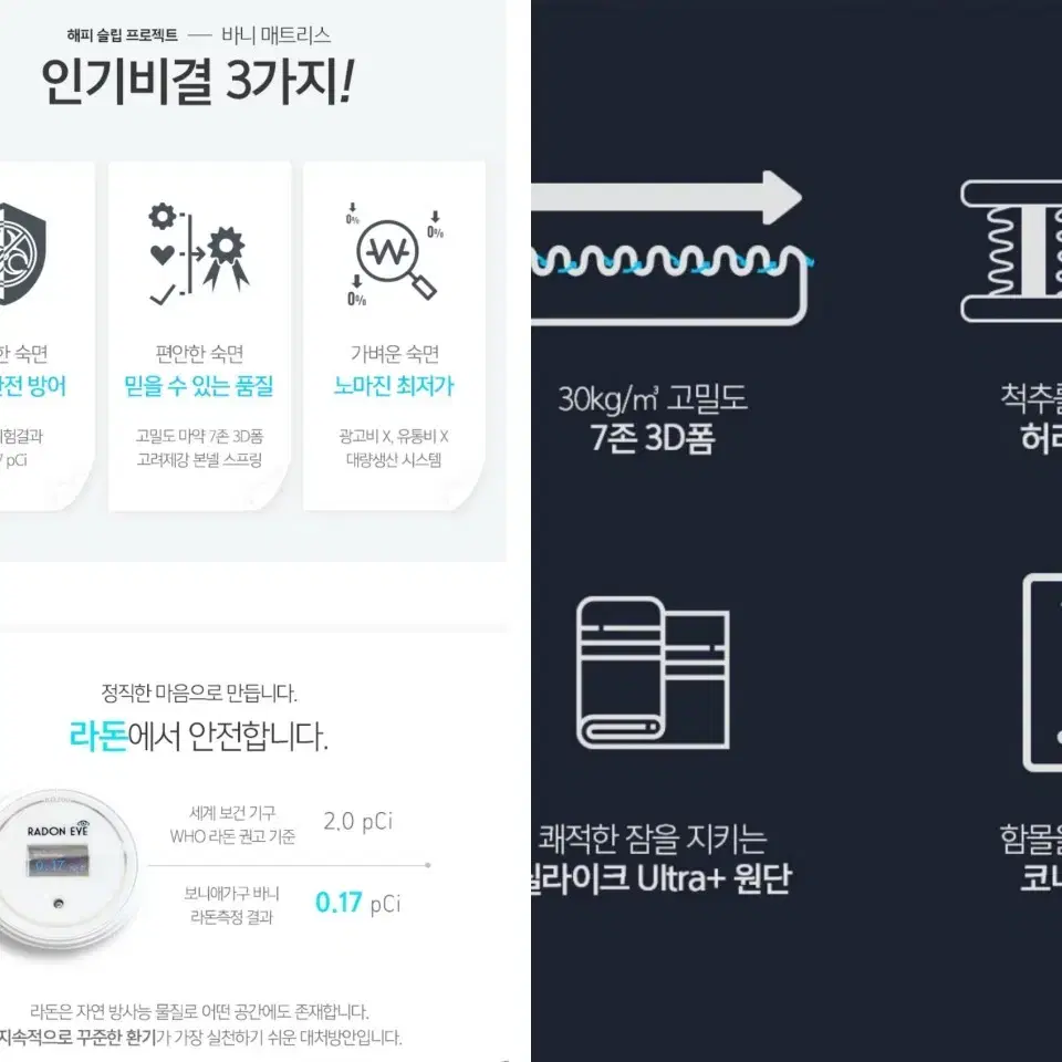 무료배송,매트포함)LED/USB/블루투스 수납침대