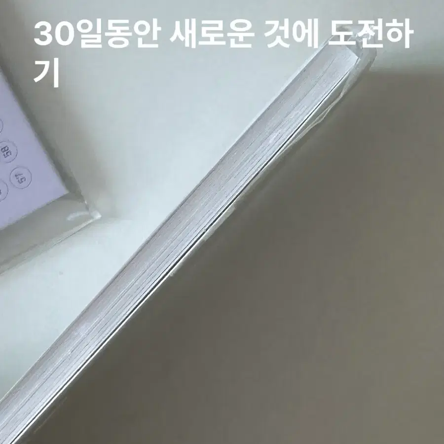 < 기록 메모지 > 인강체크/30일챌린지/독서기록장