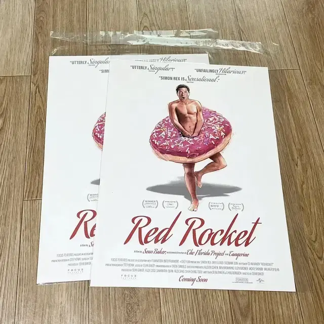 레드로켓 A3 포스터 션베이커 감독 영화 Red rocket