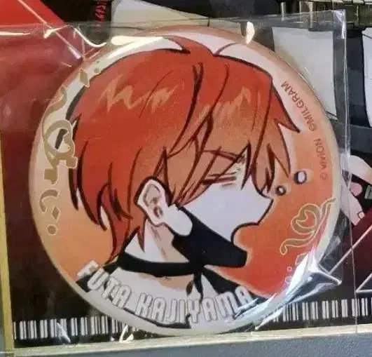 Milgram Kajiyama Fuuta Can Badge