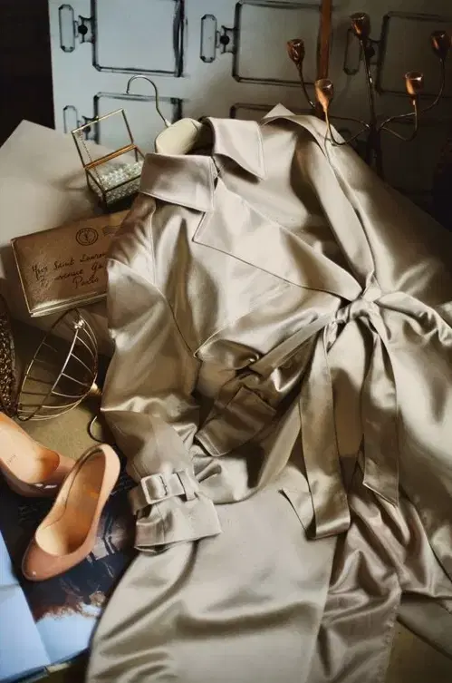 밀크코코아 버버리 코트 exclusive gold kelly trench