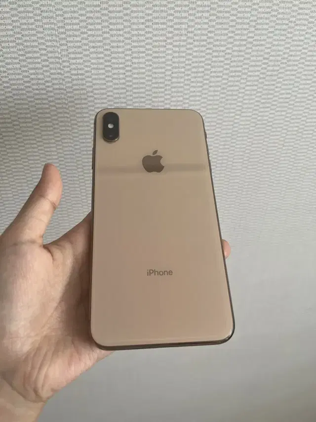 아이폰 xs max 64 골드 (배터리90)