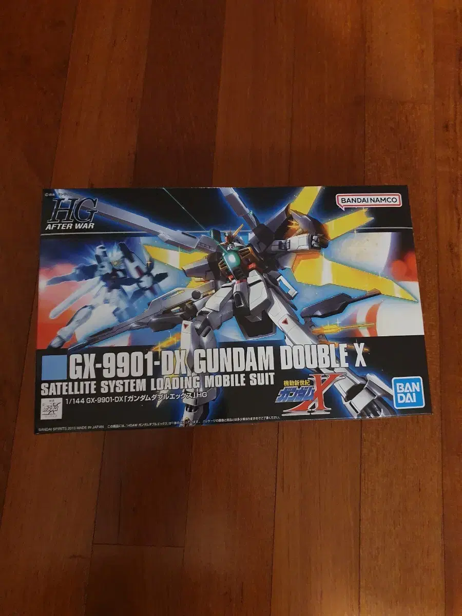 zgl[Free Shipping]HG Double X Gundam Resin Statue Farm.(VAN DAI)