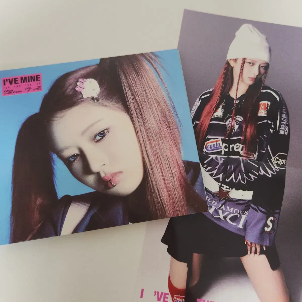 ive lay mine baddie digipack jewel mini poster set