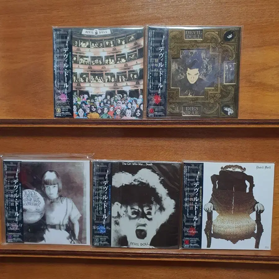 음반/DEVIL DOLL일본lp 미니어쳐.5CD