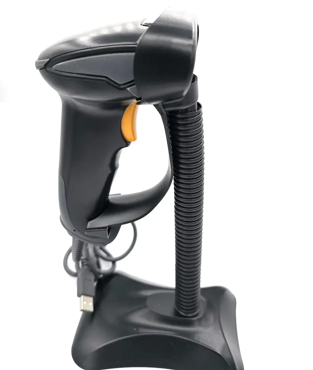 HT-310 1D corded barcode scanner with USB/docking station