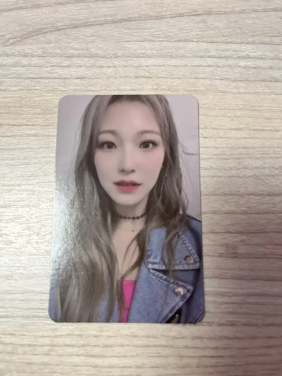 fromis 9 baek jiheon dm midnight guest jewel album photocard