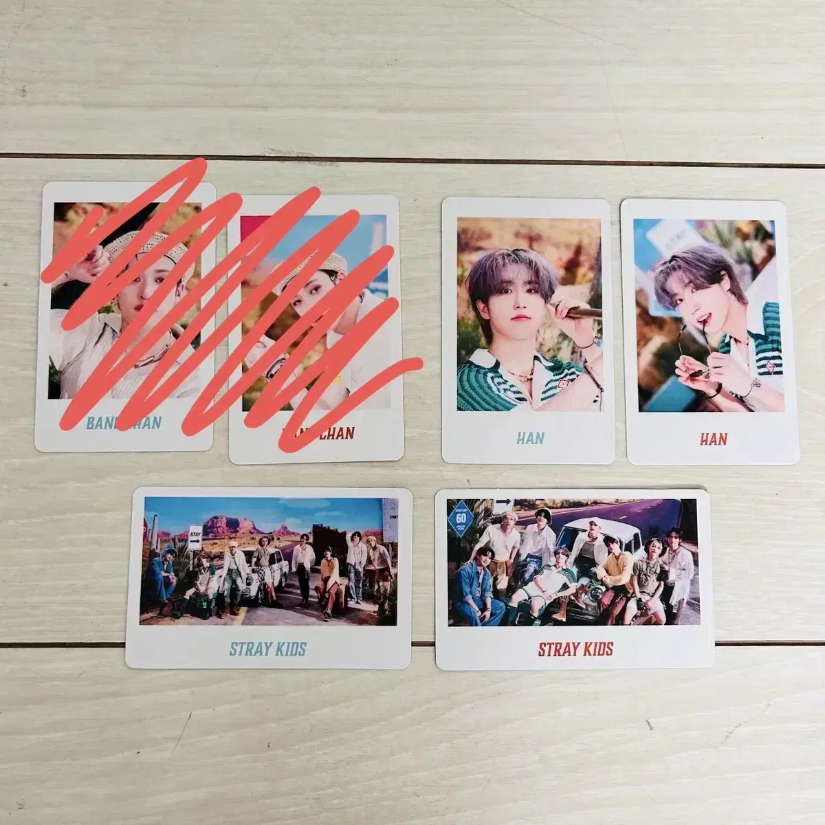 Straykids Japan JYP pop up photocard Sell in bulk han jisung Groups