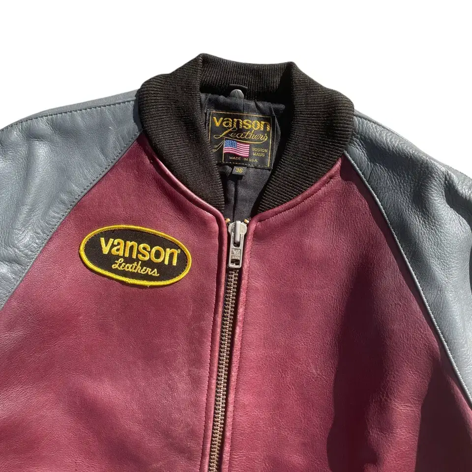 Vintage Vanson Leathers Team Jacket