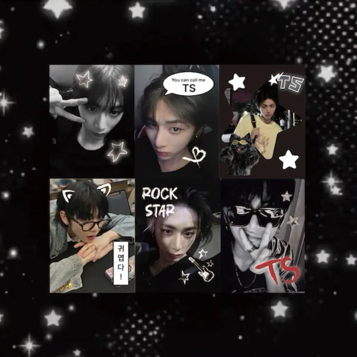 보이넥스트도어 비공굿 태산 프리쿠라 ROCKSTAR ver. 스티커