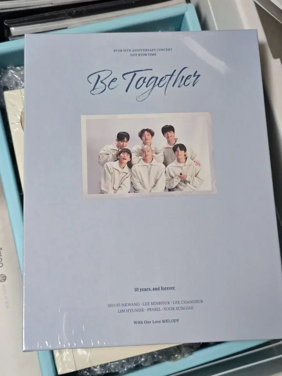 미개봉 비투비 10주년 콘서트 블루레이 dvd