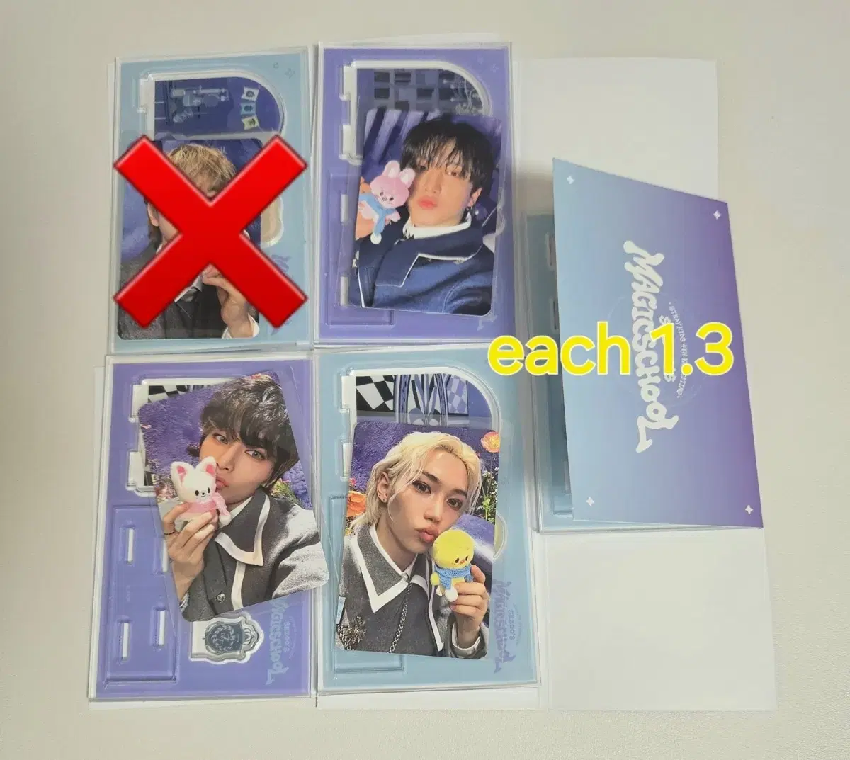 WTS StraykidsSkz Magic School Acrylic Stand photocard changbin i.n Felix