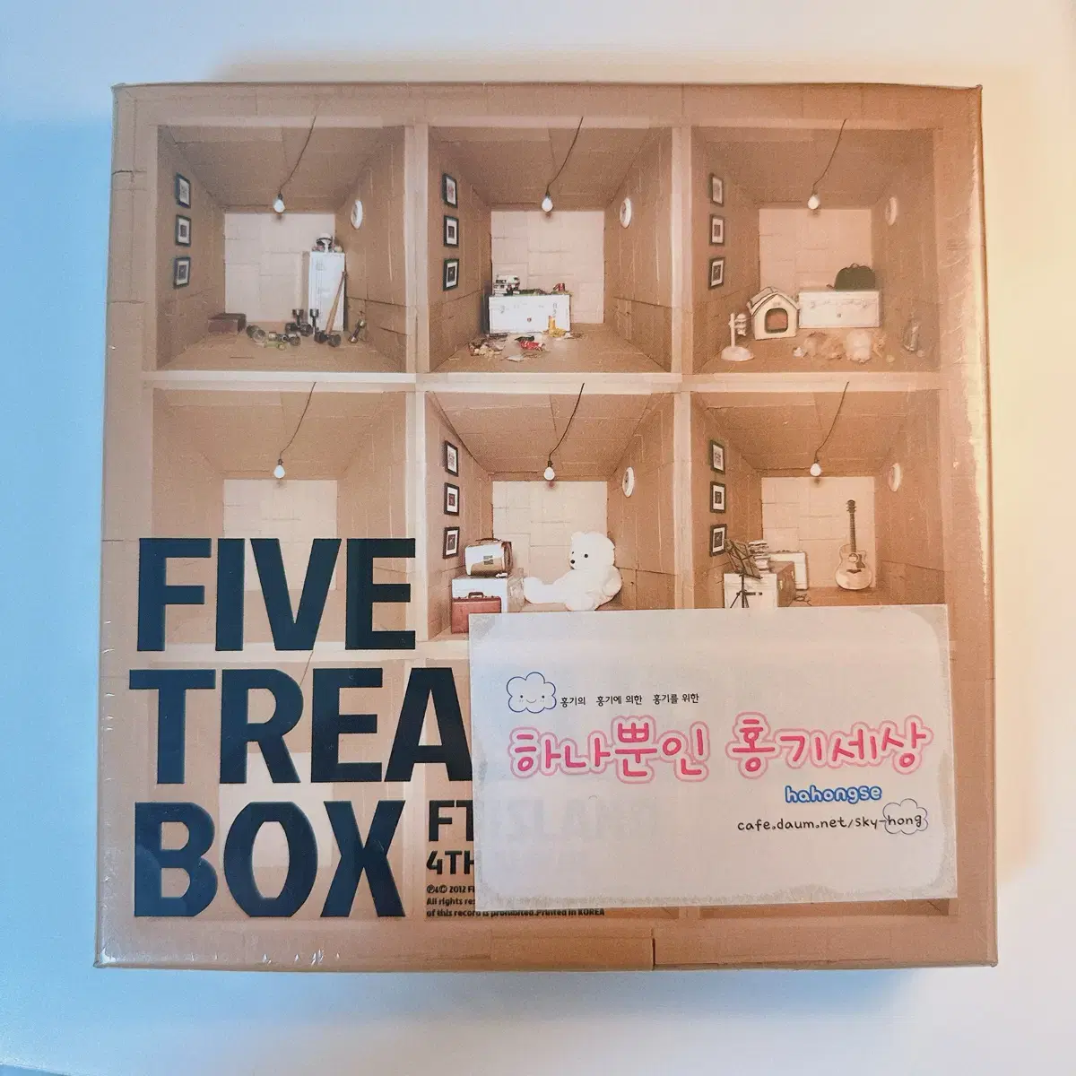 (미개봉) FT아일랜드 앨범 FIVE TREASURE BOX