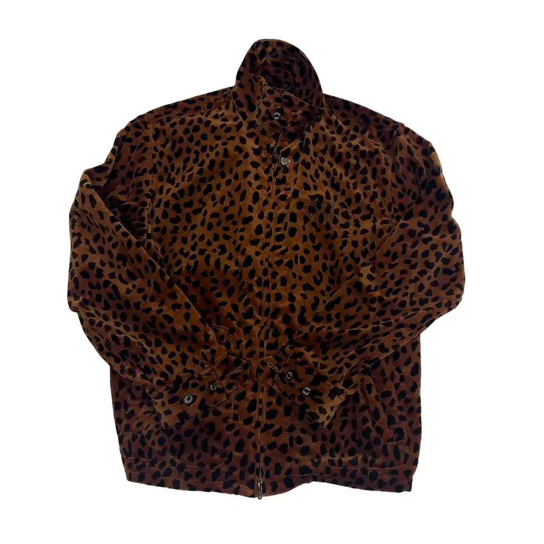 WACKO MARIA LEOPARD VELOUR DRIZZLER