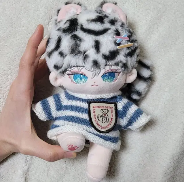 무속성 솜인형 백월 20cm