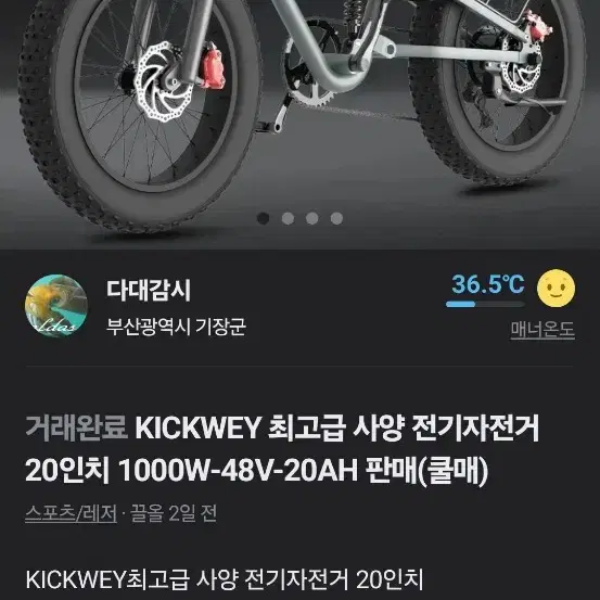 전기자전거 자토바이 팝니다