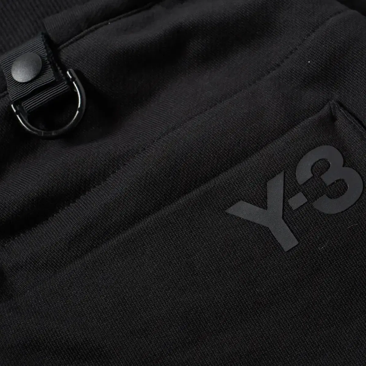 Y-3 Branded FT Pant Y3 블랙 남자 조거팬츠