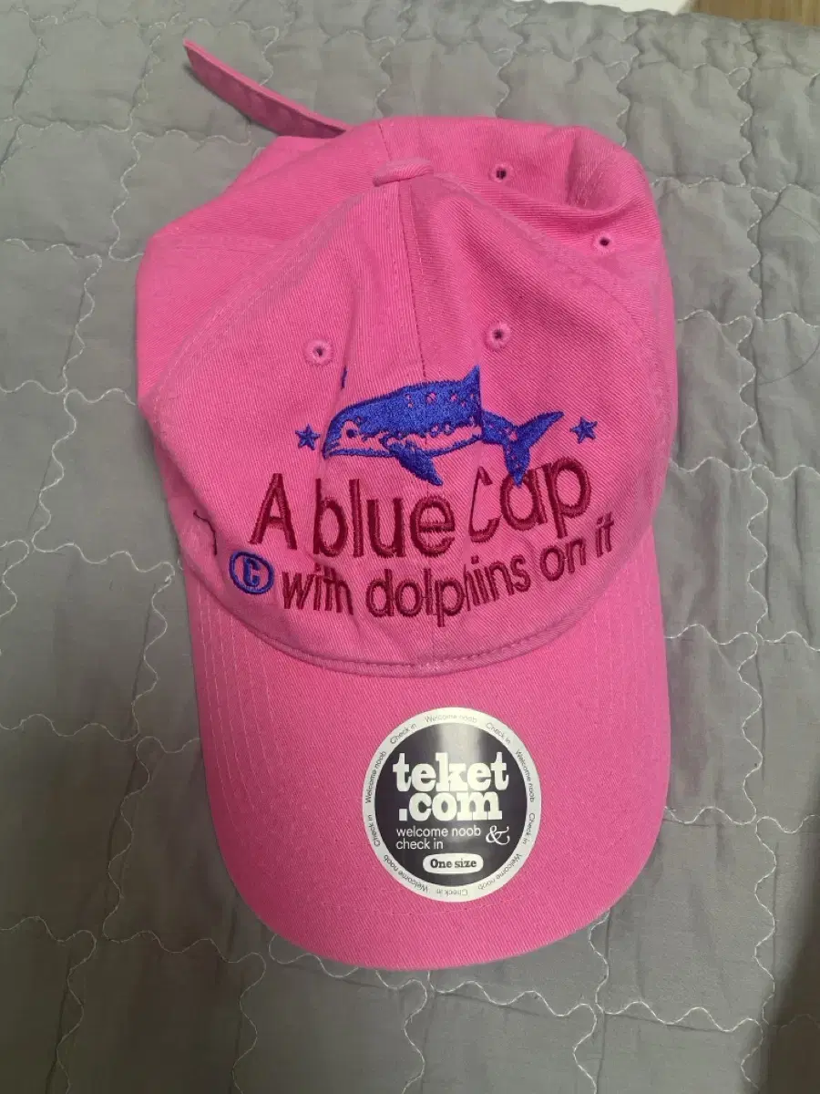 테켓 teket a blue cap pink