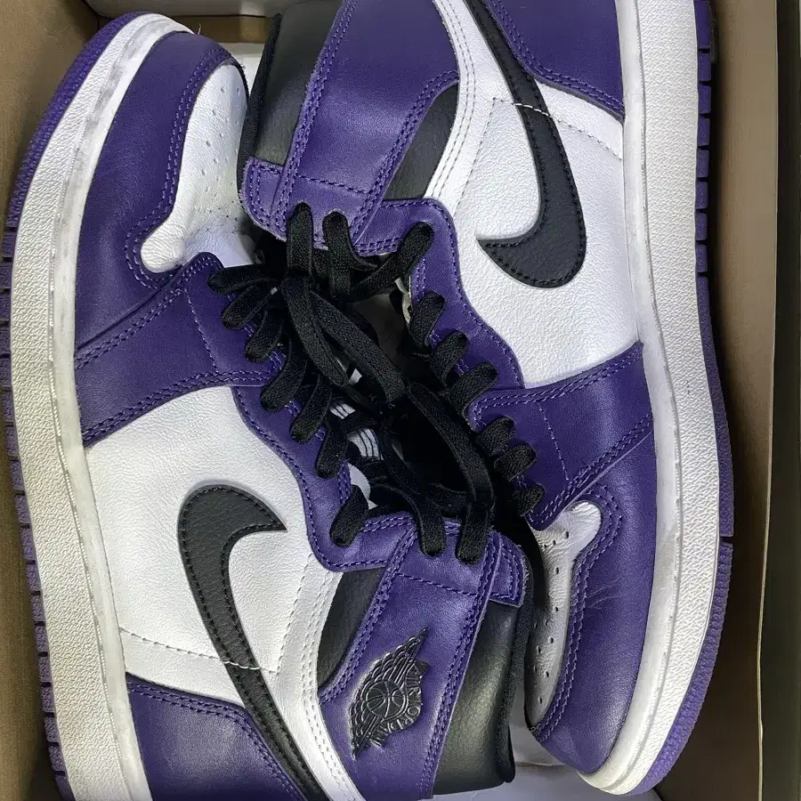 Jordan 1 High Purple court 265