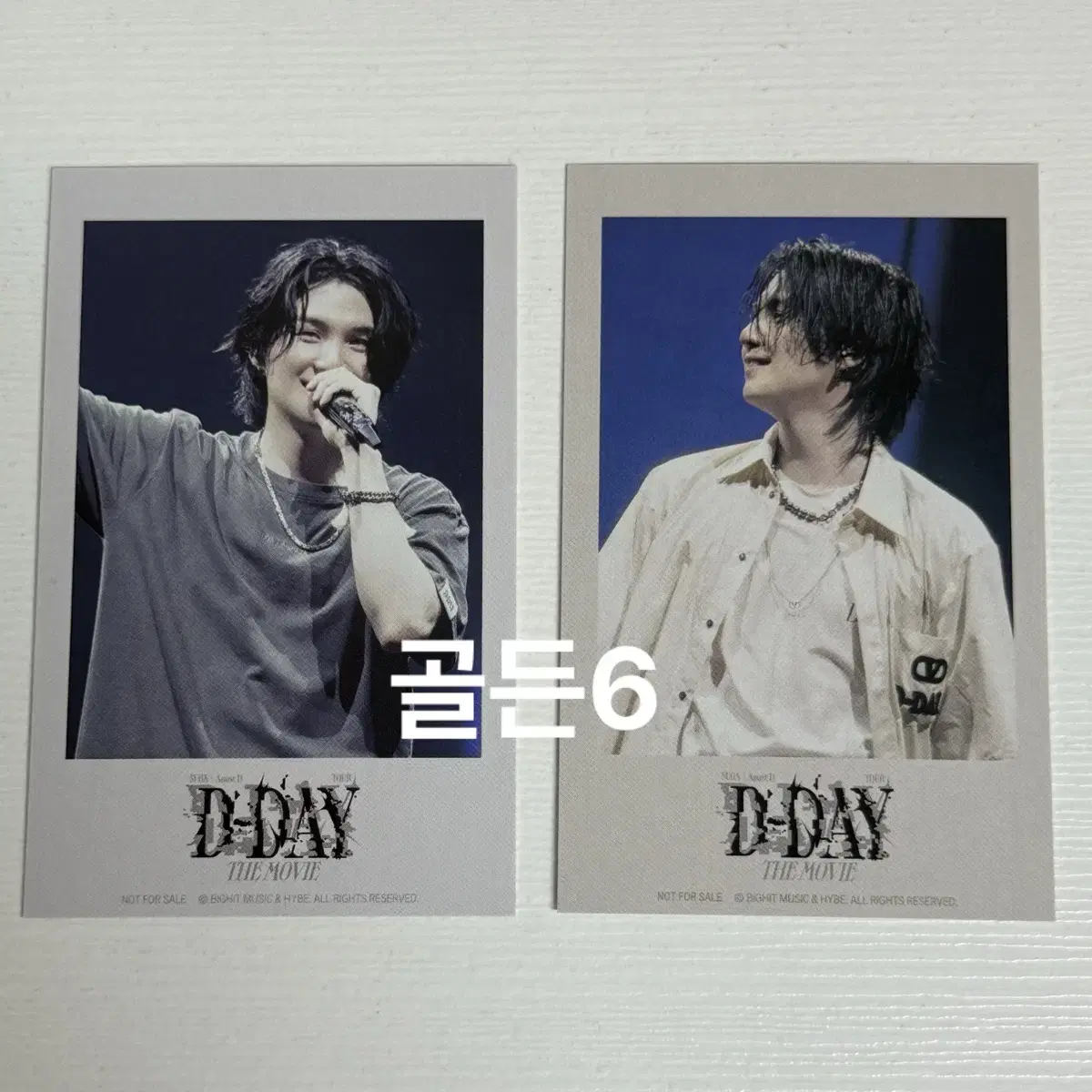 Sugar D-Day Japanese Movie Popcorn Photocard