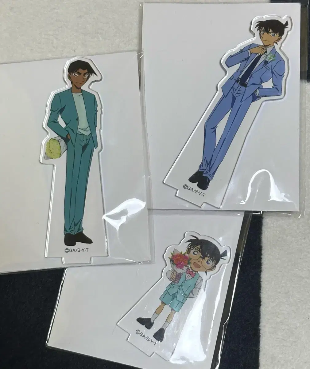 Detective Conan Osaka Garden Party Cafe acrylic stand Shin-Eji Heiji