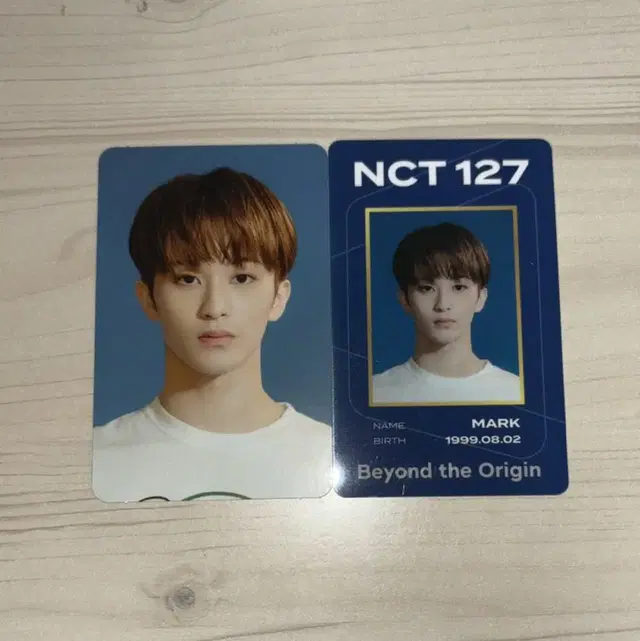 엔시티 127 비욘드 id 카드 데코스티커 세트 마크 포카 양도