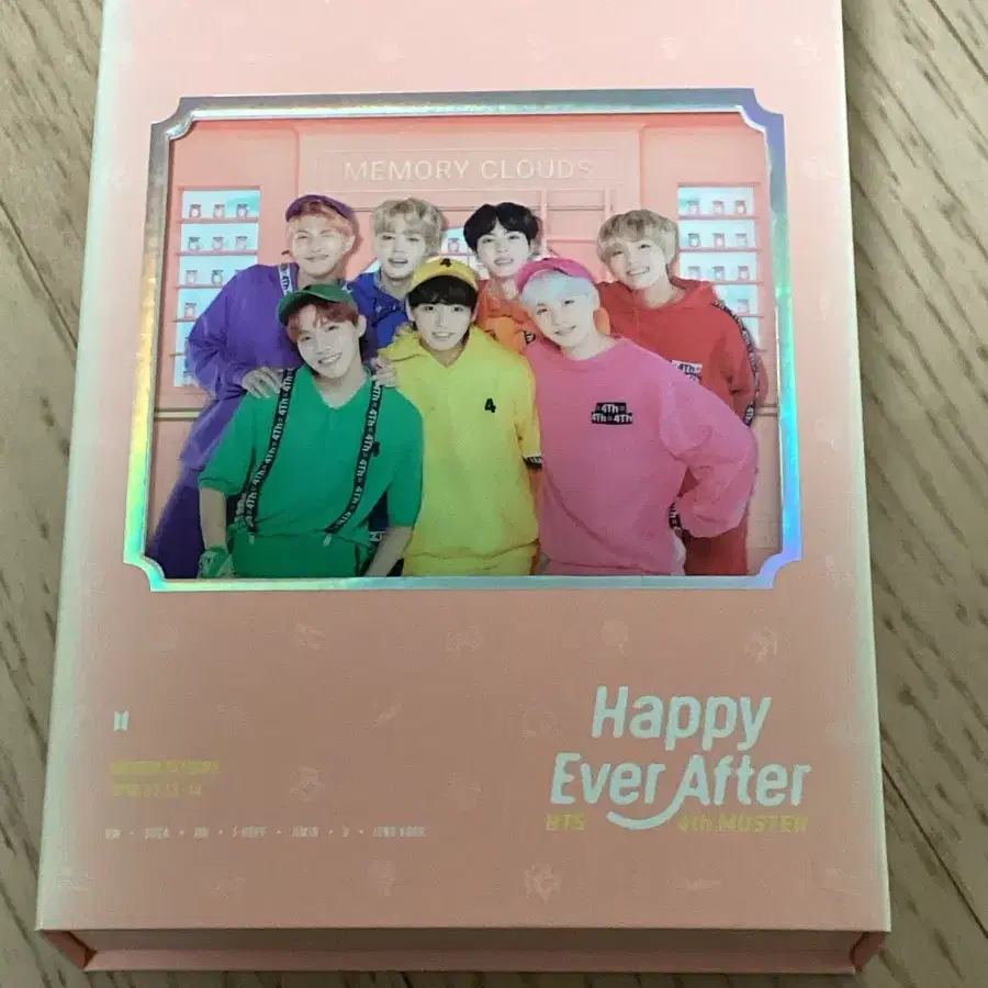 방탄 머스터 4기 dvd 포토북 엽서