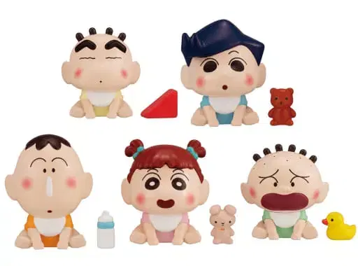 Crayon Shin-chan Baby Machiboke5 sealed Changu Mengu Gacha Figures