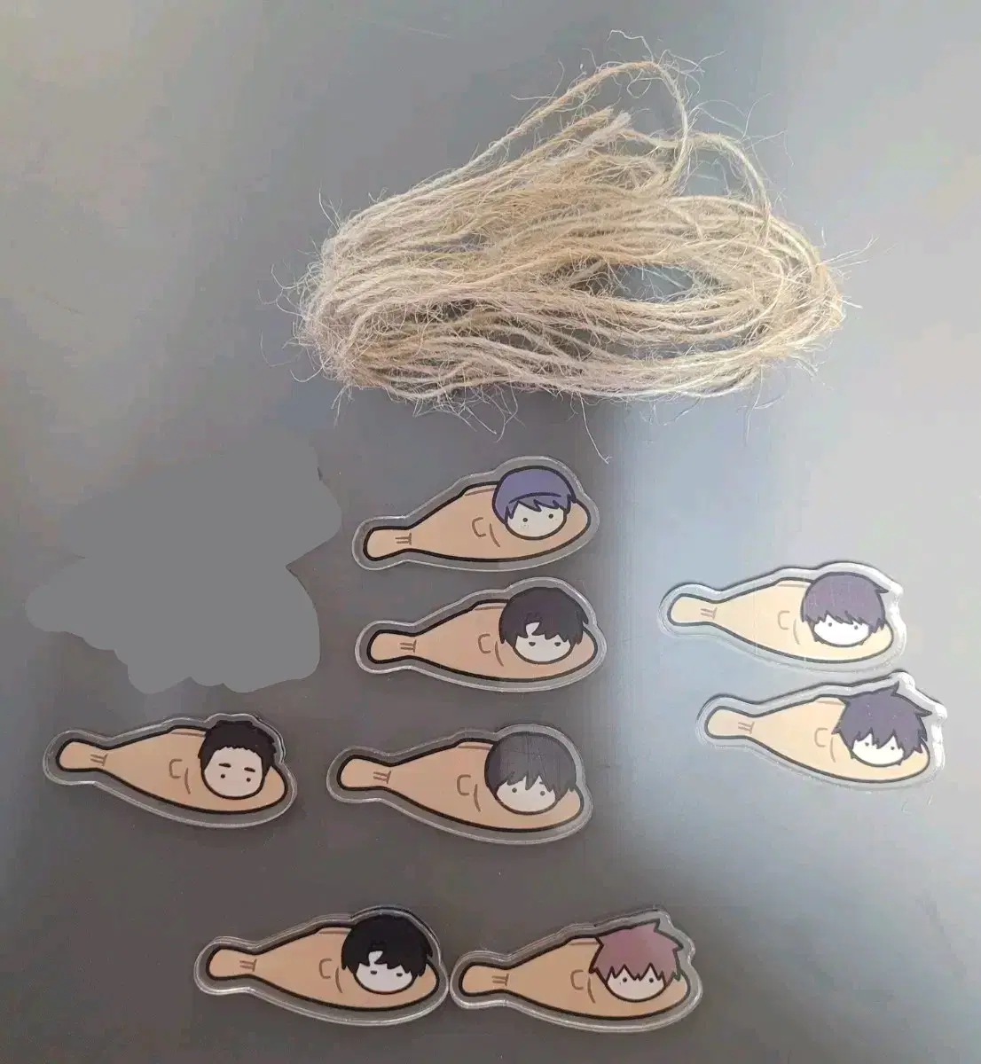 가비지타임 갑타 비공식 자린고비 타임 굴비 키링 군필여고생님 통판