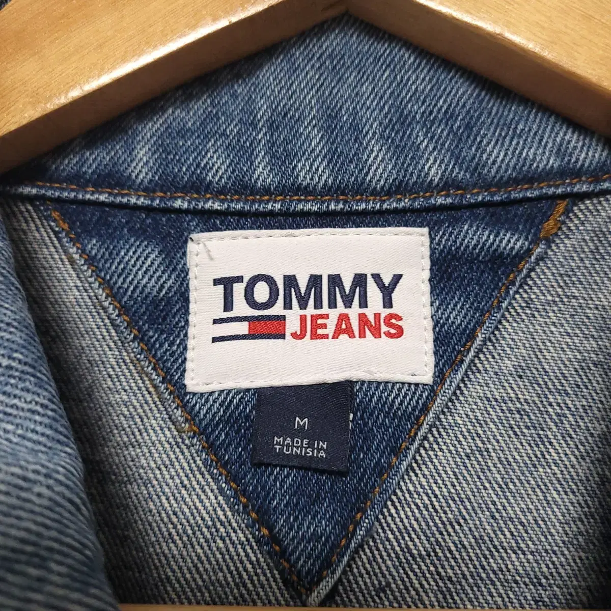 (M)TOMMY JEANS 타미진스 데님 오버사이즈 청자켓