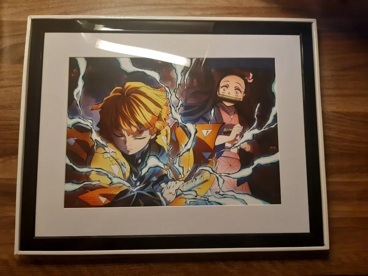 Demon's Blade Limited Framed Picture (A4 Fine Art)