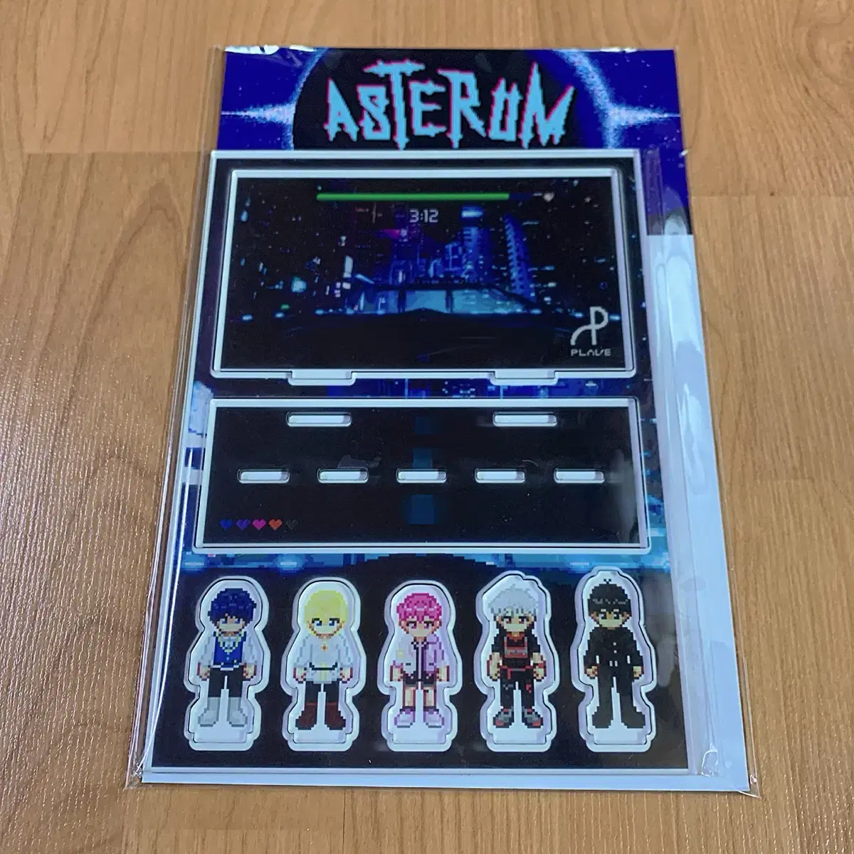 (unsealed) plave Pixelworld Acrylic Stand